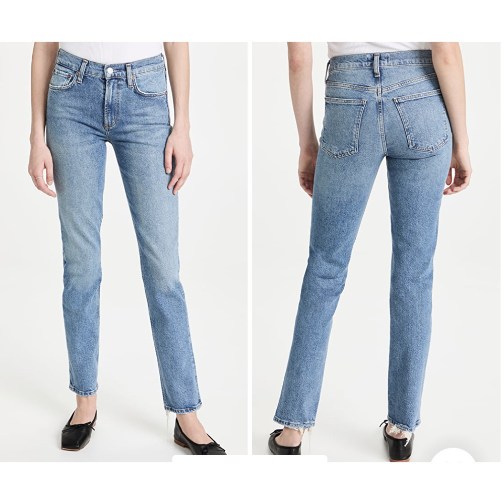 Agolde Lyle Low Rise Slim Jeans Hour 31, 27, 33 NEW